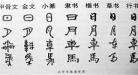 汉字的演变及发展